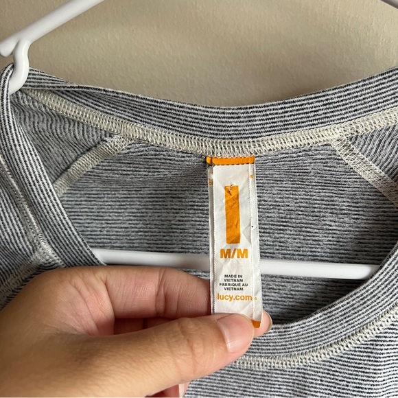 Lucy Gray Striped Short Sleeve Tee T-shirt - Picture 3 of 5